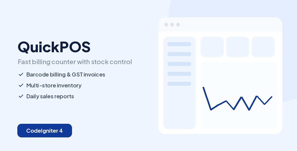 QuickPOS - Point of Sale & Inventory