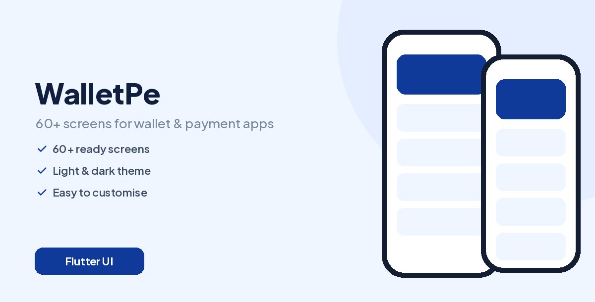 WalletPe - Fintech Wallet UI Kit